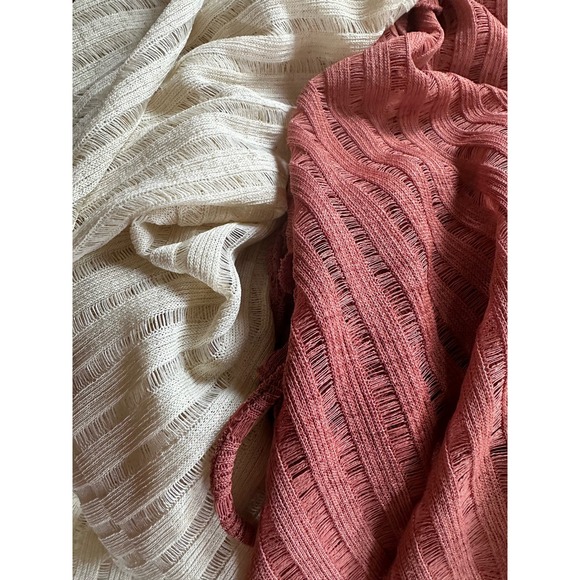 Long sleeve sheer boho blouse. Anthropology - Picture 5 of 6